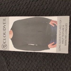 M: Cloudveil Textures Long Sleeve Sweater